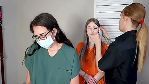 2 Cute Girls In Jail