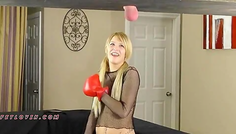 Fetish Ballbusting Naughty Amateur Girl Torturing Ba