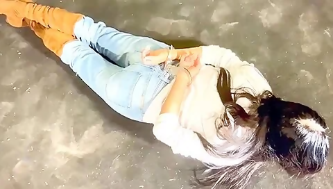 Sexy Girl Arrested And Handcuffed