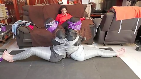 Bdm Airune And Dyanne Tied Up And Gagged By Liricaa - Teaser Video
