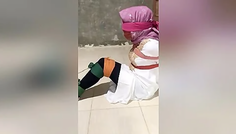 Indonesian Scarf Bondage